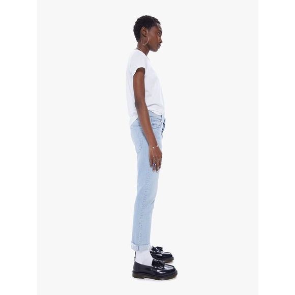 Mother The Scrapper Cliff Ankle Fray In Lonely Hearts Club Size 32 - Picture 3 of 9